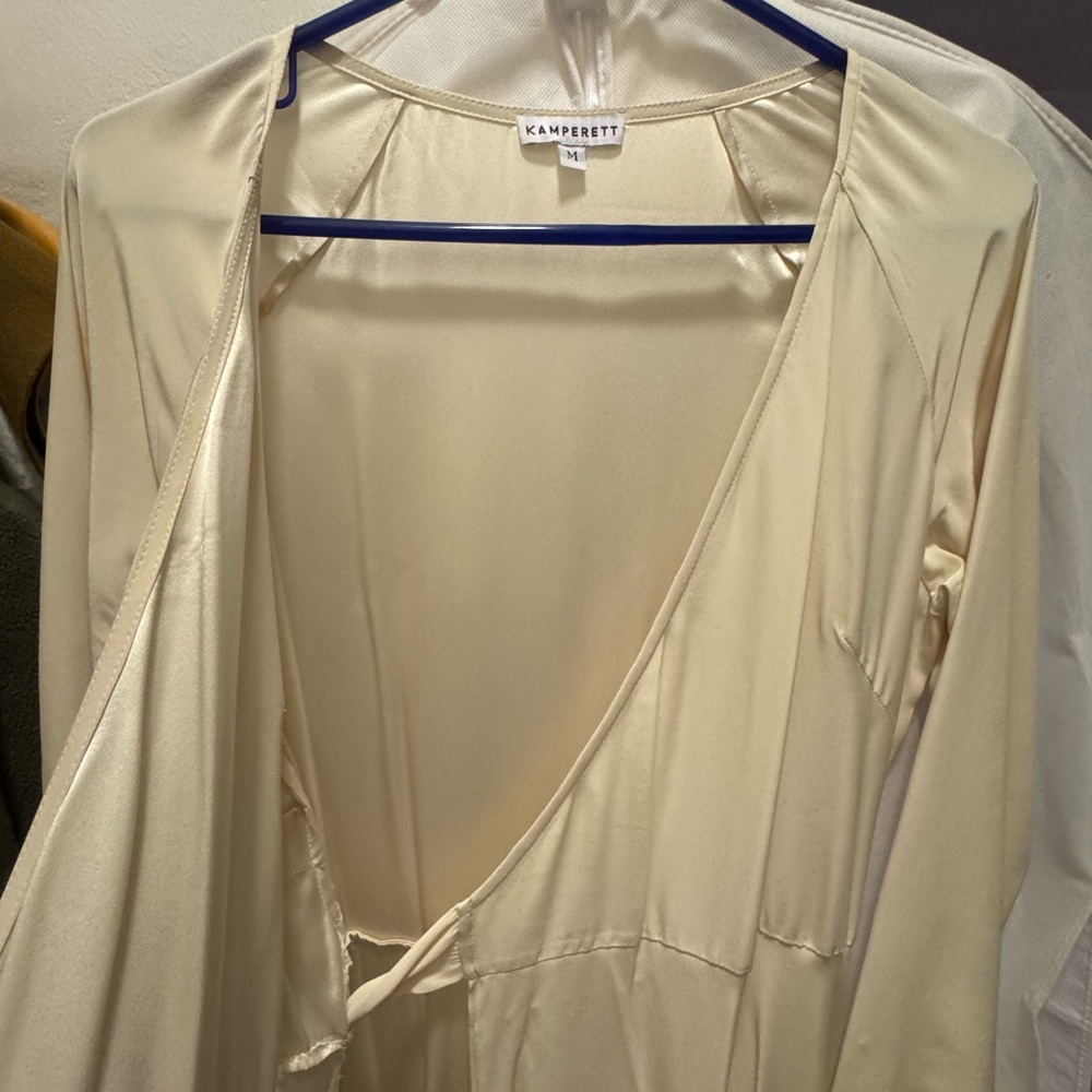 Kamperett Silk Wrap Dress - Picture 4 of 4